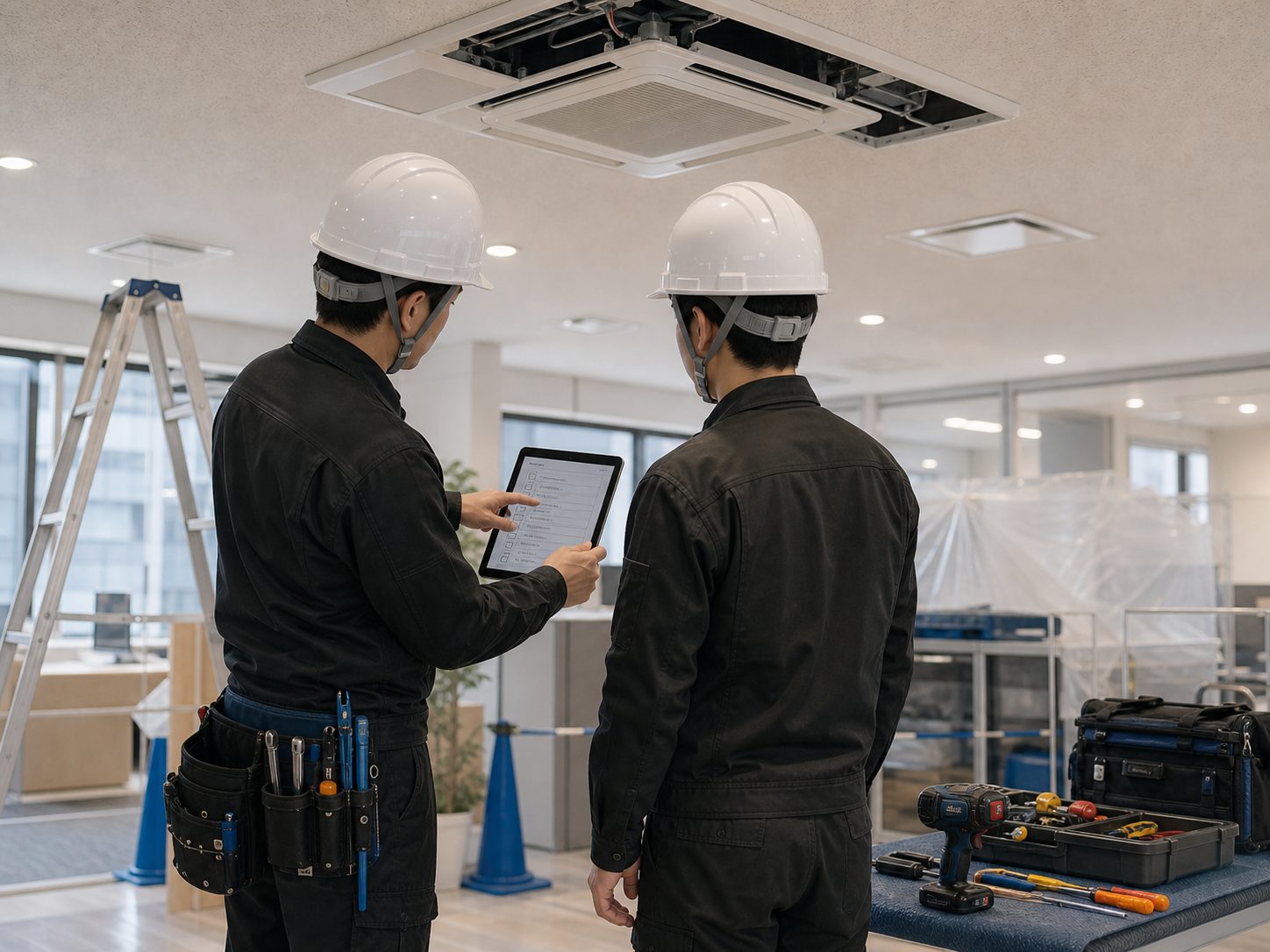 空調設備工事の採用イメージ